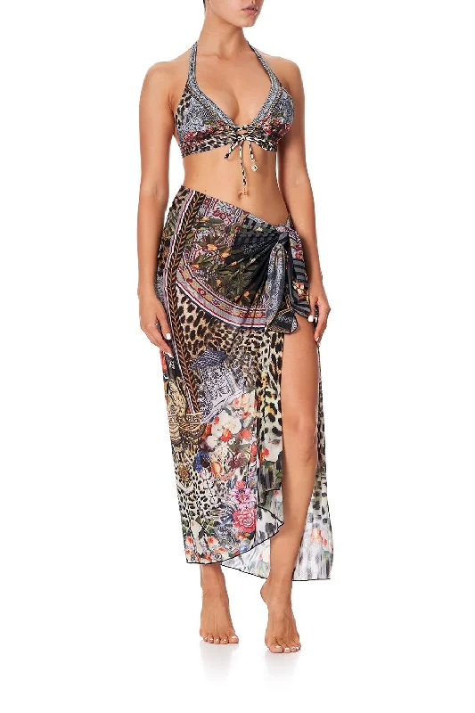 LONG SARONG MARAIS AT MIDNIGHT Midi Maxi Outfit
